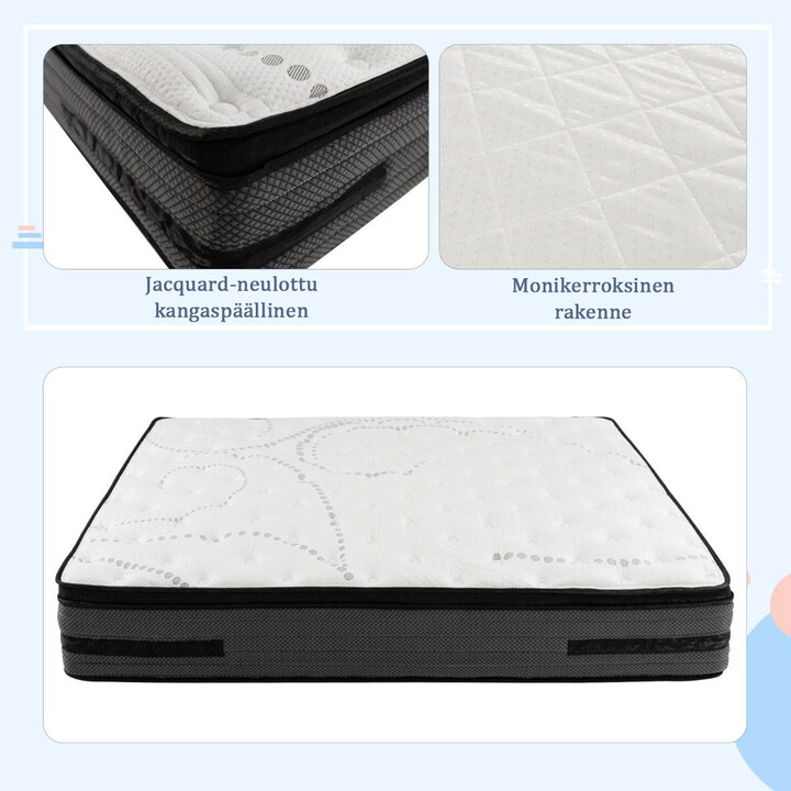 Vaahtomuovipatja 160x200 cm | 32 cm paksu