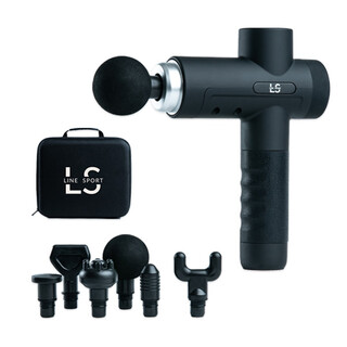 Line Sport hierontapistooli lihashuoltoon 6 vaihdettavalla päällä