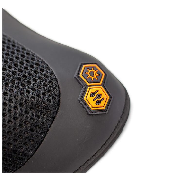 Shiatsu-hierontatyyny lämmöllä niskalle ja selälle