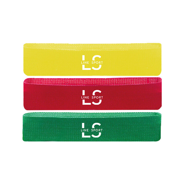 Line Sport vastuskuminauhasetti 3 kpl treeniin ja kuntoutukseen