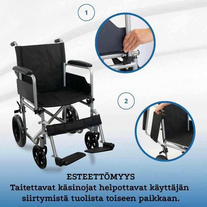 Kokoontaittuva pyörätuoli