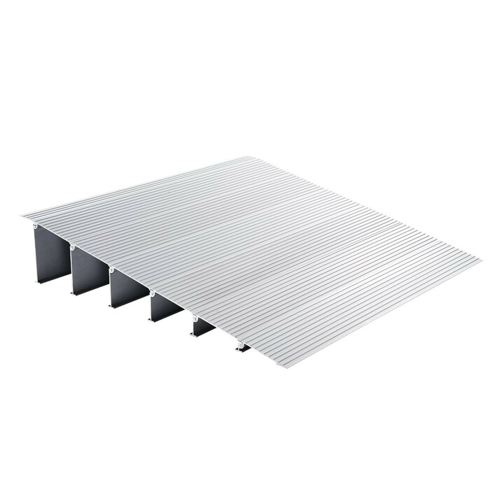 Alumiininen kynnysramppi 15 2 cm korkeus 363 kg kantavuus modulaarinen säädettävä pyörätuoleille