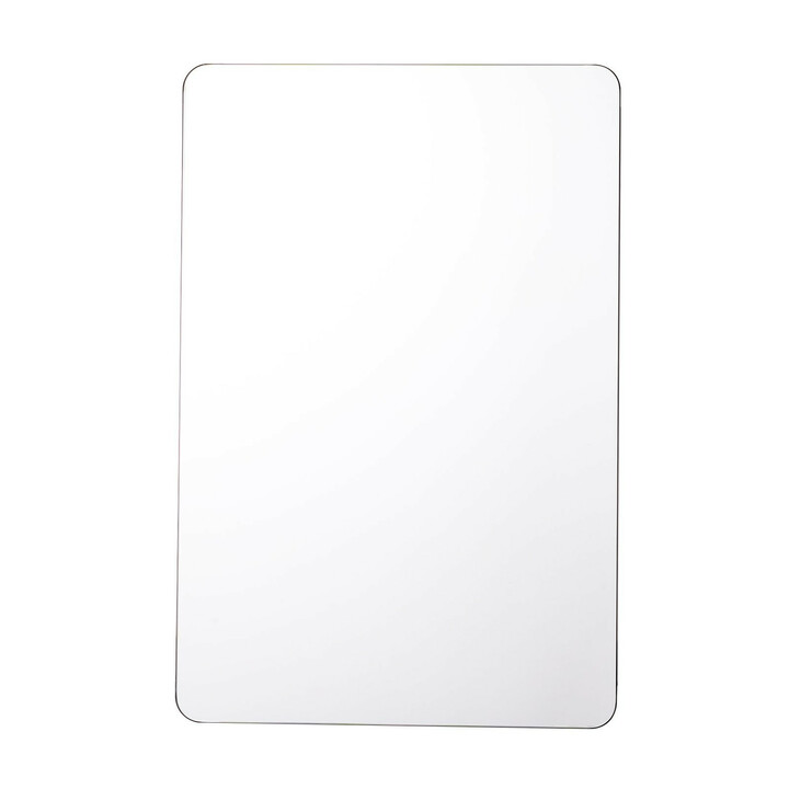 Lääkekaappi peiliovella kylpyhuoneeseen 4 säädettävää lasihyllyä 508 x 126 x 762 mm ML20×30-1